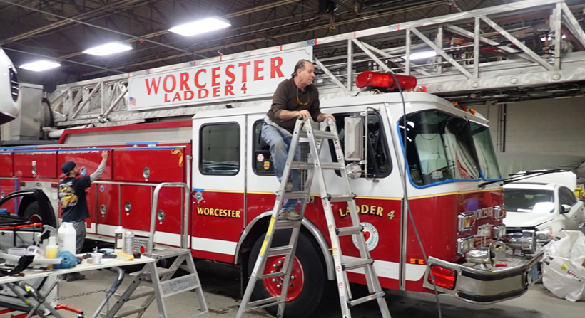 Supporting the Worcester Firefighters
